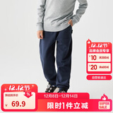 巴拉巴拉童装儿童裤子男童女童加绒长裤冬保暖运动休闲束脚裤208424108217