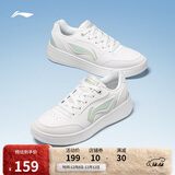 李宁2025款元宝V3丨板鞋休闲鞋女鞋学院风小白鞋运动鞋AGCV108