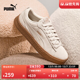 彪马（PUMA）经典复古厚底松糕鞋女新款绒面休闲鞋PLATFORM366488 桦木色-桦木色 03 38