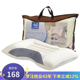 金时 决明子木棉成人枕头芯全棉玉石按摩呵护睡眠颈椎枕 中等高度硬枕 决明子护颈枕2个+全棉枕套2个