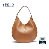 Polo Ralph Lauren 拉夫劳伦 Polo ID 女配 经典款皮革大号单肩包RL51958 270-棕色 ONE