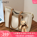 viney牛皮包包女包大容量托特包轻奢斜挎单肩包生日礼物品牌送女友老婆