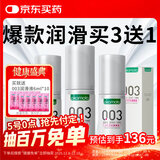 冈本（OKAMOTO）003人体润滑剂60ml*3水溶性润滑液润滑油免洗夫妻成人情趣用品