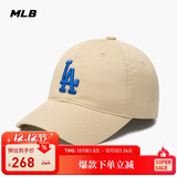 MLB帽子男女情侣棒球帽软顶鸭舌帽秋冬运动帽四季3ACP6601N-07BGS-F