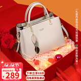 viney牛皮包包女包斜挎妈妈包中年单肩手提大包生日礼物高端送女友母亲