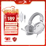 西伯利亚（XIBERIA）K03有线USB金标7.1游戏耳机电竞耳麦头戴式吃鸡FPS耳机带线控电脑办公麦克风冰川白