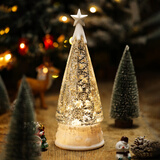 五月家圣诞节可旋转音乐盒飘雪礼物水晶球小夜灯八音盒儿童女孩生日礼物