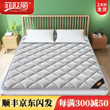 菲欧丽 S型黄麻椰棕床垫棕垫 乳胶床垫榻榻米定做 棕榈床垫薄软硬两用 7CM厚(竹炭面料+3CM S黄麻+乳胶) 1.8米*2米