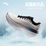 安踏PG7科技缓震慢跑鞋男鞋冬季舒适软底舒适减震运动鞋体测通勤鞋子 【PG7-旅步2S】纸莎白/基础黑-3 42