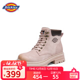 Dickies女士马丁靴高帮时尚情侣靴百搭工装靴女 粉色 男女款-39 