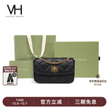 VANESSA HOGAN VH女包茵然软包系列复古太阳神斜挎包菱格链条腋下包小众单肩包