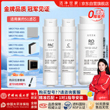 洁净世家适用美的净水器滤芯S1系列PAC+C2+RO400G【全套3支】净水机反渗透膜复合滤芯