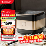 大松（TOSOT）格力电饭煲4-5人家用电饭锅4L微压力4段IH加热智能多功能煮粥煲汤带蒸屉健康发芽饭政府补贴40X80C