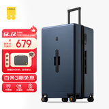 地平线8号（LEVEL8）行李箱 密码拉杆箱女男托运旅行PC箱28英寸大容量 旅行者系列蓝色