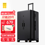 地平线8号（LEVEL8）行李箱 密码拉杆箱女男托运旅行PC箱28英寸大容量 旅行者系列黑色