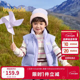 巴拉巴拉童装儿童羽绒马甲2025新款冬装男女童亲子装保暖外套羽绒服简约潮