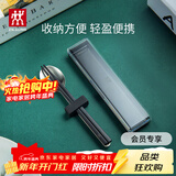 双立人（ZWILLING）筷子勺子套装收纳盒便携餐具餐具套装一人上班族学生 筷勺3件套