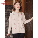 俞兆林中老年女装毛衣外套妈妈装婆婆针织开衫 Y23KZ1486