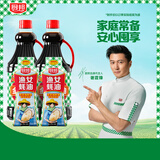 厨邦酱油 金品系列 生抽 酱油1.48kg*2+渔女蚝油605g*2 调料套装礼盒