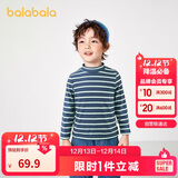 巴拉巴拉儿童长袖t恤冬季高领打底衫加厚保暖内衣男女童秋衣208424100201