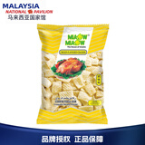 MIAOW MIAOW妙妙鱿鱼卷鲜虾片虾条薯片马来西亚进口休闲网红膨化零食 鸡味香脆片 60g*1包