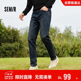 森马（Semir）森柔牛仔牛仔裤男冬经典复古通勤百搭103724124101A