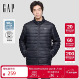 盖璞男装2025秋冬时尚logo轻薄立领羽绒服简约休闲保暖外套657225