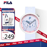 斐乐（FILA）手表女可爱猫猫初高中生考试手表四六级考试送女生硅胶表6547-005