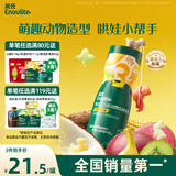 英氏（Engnice）婴幼儿手指泡芙宝宝零食五彩动物乐园泡芙条什锦果果味罐装32g