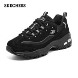 斯凯奇斯凯奇休闲运动鞋D'lites 黑白熊猫情侣款 全黑色/BBK 36.5