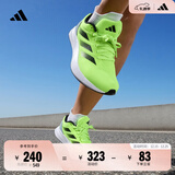 adidas DURAMO RC训练备赛轻盈体测跑鞋男女阿迪达斯官方 荧光绿/灰/黑(推荐脚型偏胖选大半码)   38