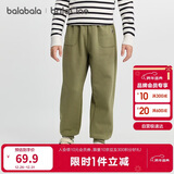 巴拉巴拉童装儿童裤子男童女童长裤秋冬装运动百搭休闲裤时尚卫裤束脚裤潮
