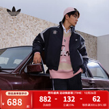 阿迪达斯（adidas）三叶草2025冬男装外套双面穿防寒保暖运动夹克休闲宽松棉服 KC0093 M