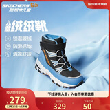 Skechers斯凯奇儿童绒绒靴保暖棉鞋男童女童高筒短靴加绒雪地靴660092L