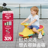 babycare扭扭车 溜溜车 宝宝摇摆车男女 儿童平衡车3岁以上 静音轮 【21声光音乐款】洛克黄