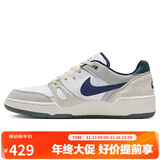 耐克NIKE板鞋男缓震FULL FORCE LO运动鞋FZ3595-100白灰蓝40