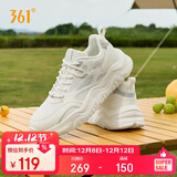361°运动鞋女秋冬季网面厚底增高休闲通勤老爹跑步鞋子女682426763F-1