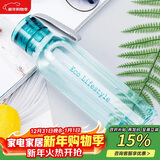 乐扣乐扣（LOCK&LOCK）ECO户外运动水杯户外便携塑料水壶男女学生杯子550ML绿色