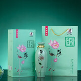 张衡河北衡水特产粮食酒 精裱荷花老白干52度500ml*6瓶陶瓷礼盒装送礼