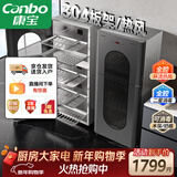 康宝（Canbo）304不锈钢消毒柜家用台立式婴儿奶瓶碗筷高温二星双门热御风消毒碗柜【以旧换新】XDZ140-KT