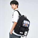 Edison爱迪生中学生书包高中护脊背包二次元潮流百搭双肩包痛包2579-1