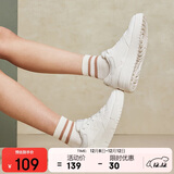 特步情侣男女板鞋小白鞋空军一号冬季革面保暖运动板鞋休闲鞋