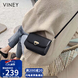 viney牛皮包包女包斜挎包小包洋气品牌单肩包生日圣诞礼物送女生女友