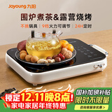 九阳（Joyoung）围炉煮茶电陶炉电磁炉家用新型电磁灶电池炉2200W大功率猛火低音低辐射多锅具适配火锅炉C22S-X9