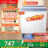 小天鹅（LittleSwan）双桶双缸洗衣机半自动 12公斤大容量 强力去污洗大件 节能 TP12S156 以旧换新 国家补贴 一级能效