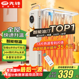 先锋（SINGFUN）【高效智能】取暖器/电热油汀/取暖器家用/电暖器/暖气/电暖气片烤火炉油丁13片智能热浪电暖炉