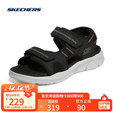 斯凯奇（Skechers）凉鞋男士秋季厚底休闲鞋软底外穿运动凉拖鞋237286