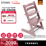 Stokke成长椅源自欧洲宝宝TT餐椅多功能儿童餐椅家用餐桌椅婴儿餐椅 【新色】石楠紫单椅