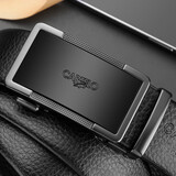 卡帝乐鳄鱼男士皮带自动扣牛皮商务腰带休闲裤带新年礼物送男友新年礼物