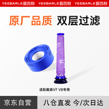 宜百利 适配戴森手持无线吸尘器配件 滤芯滤网套餐 V7/V8专用前置滤网后置滤网两件套 dyson耗材配件3318